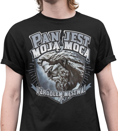 Koszulka  Pan jest Moją  mocą